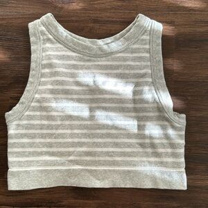 Offline striped crop top